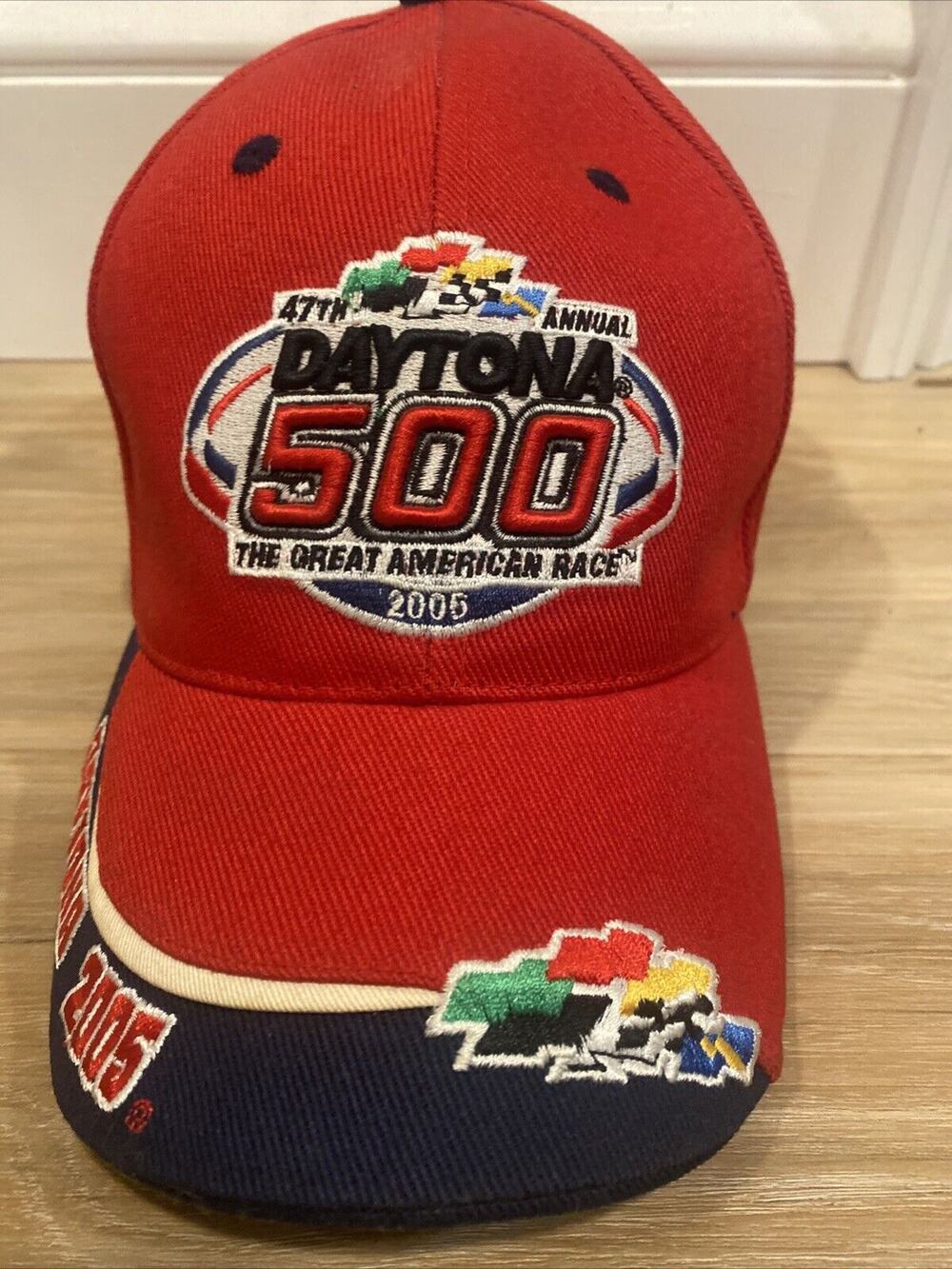 Twins Enterprise Daytona 500 2005 Hat Red Brand New